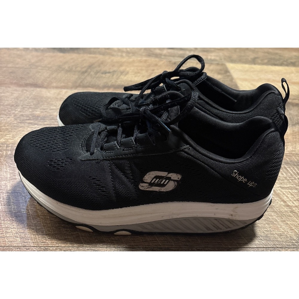 Skechers Shape Ups Women's Size 8.5 Memory Foam Air Cooled Walking Shoes Toning